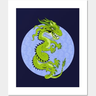 Green Dragon Posters and Art